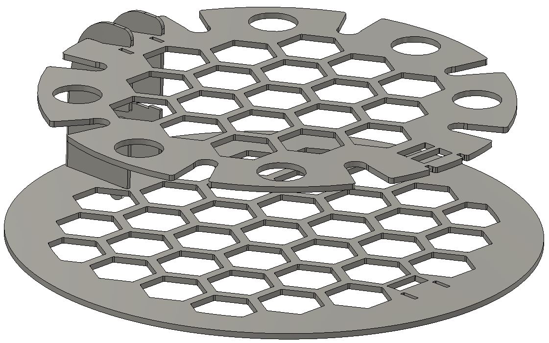 Doppelrost Kamado 13i XL 270mm Doppelrost Kamado 13i XL 270mm